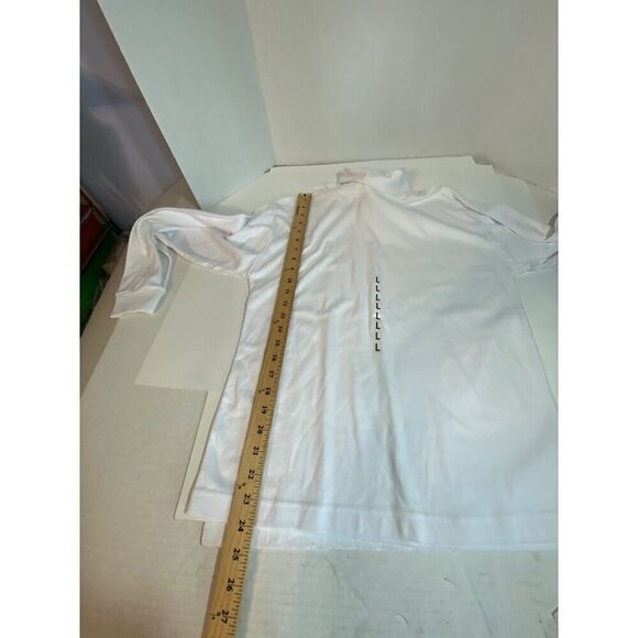 Ravine Baye White Turtleneck Long Sleeve Boys Large (16-18) NWT - Picture 6 of 8